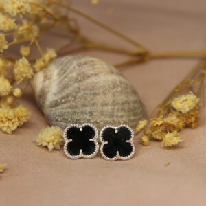 Aros pegados Van Cleef negros scaled